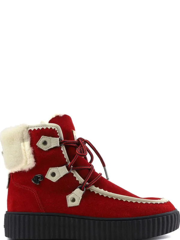 Pajar Heritage Canada Collection<Aby R Women'S Heritage Moccasin Boot Red/Bone