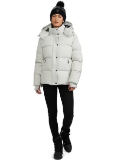 Pajar Fall/Winter<Adhara Women'S Boxy Fit Puffer Jacket Silver