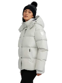 Pajar Puffers<Adhara Women'S Boxy Fit Puffer Jacket Silver