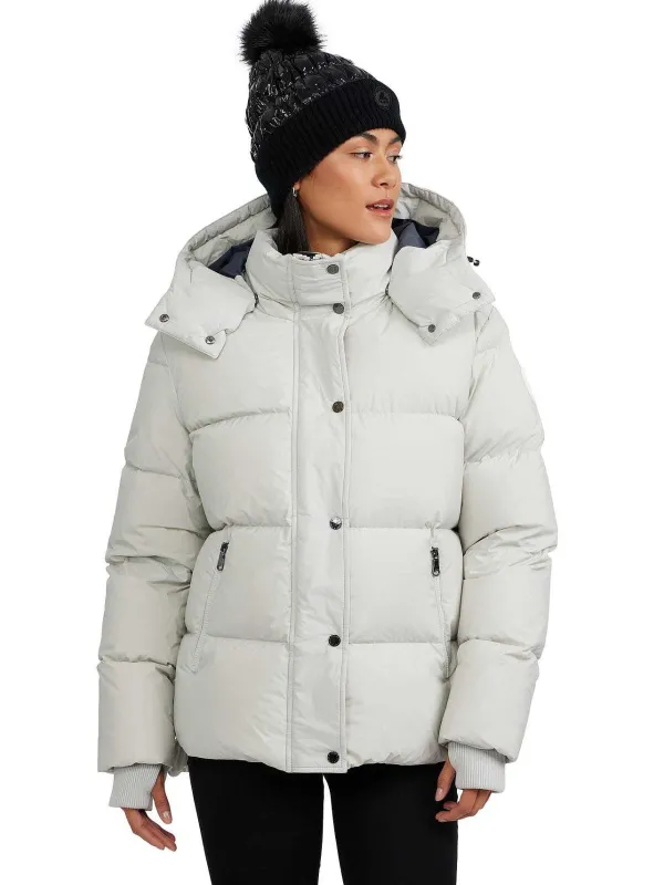 Pajar Puffers<Adhara Women'S Boxy Fit Puffer Jacket Silver