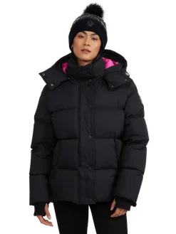 Pajar Puffers<Adhara Women'S Boxy Fit Puffer Jacket Black
