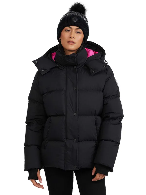 Pajar Puffers<Adhara Women'S Boxy Fit Puffer Jacket Black