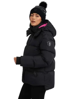 Pajar Puffers<Adhara Women'S Boxy Fit Puffer Jacket Black