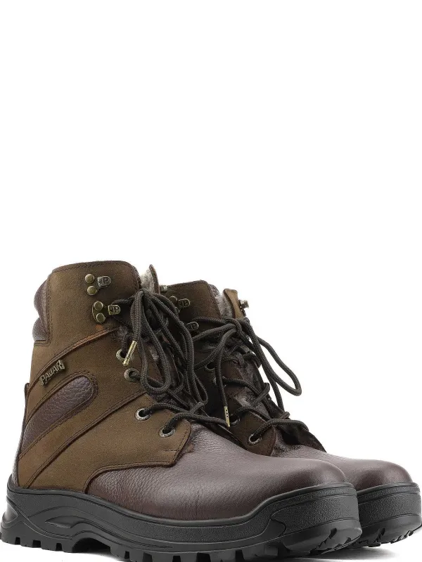 Pajar Fall/Winter<Alex G Men'S Heritage Boot W/ Ice Grippers Dark Brown