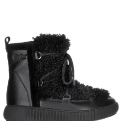Pajar Oslo Collection<Anet Short-Eco Women'S Suede And Faux Fur Boot Black