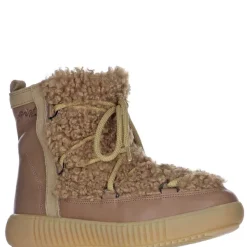 Pajar Oslo Collection<Anet Short-Eco Women'S Suede And Faux Fur Boot Taupe / Camello