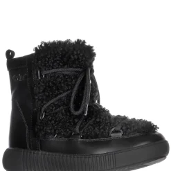 Pajar Winter Boots<Anet Short-Eco Women'S Suede And Faux Fur Boot Black