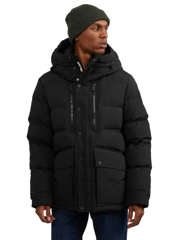 Pajar Parkas<Antares Mid-Length Oversized Parka Black
