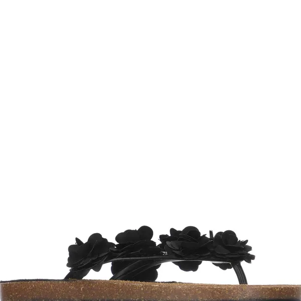 Pajar Sandals<Aruba Rosas Satin Women'S Sandal Black