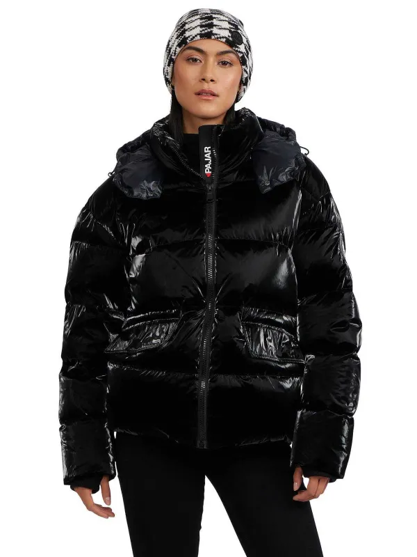 Pajar Fall/Winter<Ascella Women'S Boxy Fit Short Puffer Jacket Black