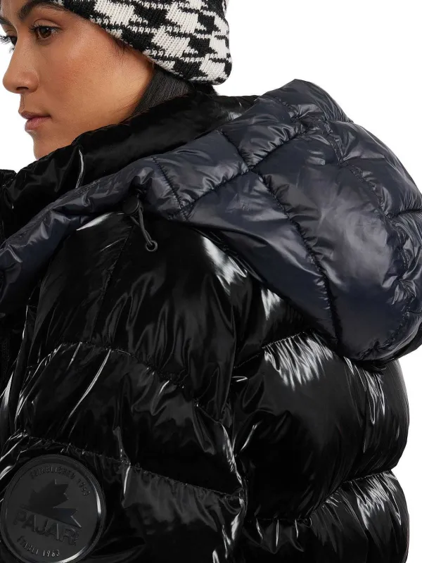Pajar Fall/Winter<Ascella Women'S Boxy Fit Short Puffer Jacket Black