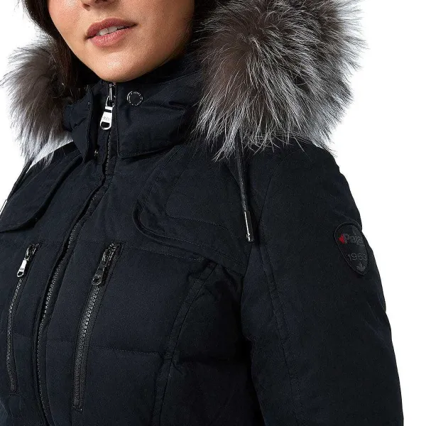 Pajar Parkas<Ava Women'S Trench Detail Parka Military/Crystal