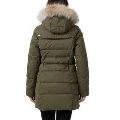 Pajar Parkas<Ava Women'S Trench Detail Parka Military/Crystal
