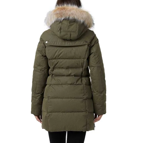 Pajar Parkas<Ava Women'S Trench Detail Parka Military/Crystal