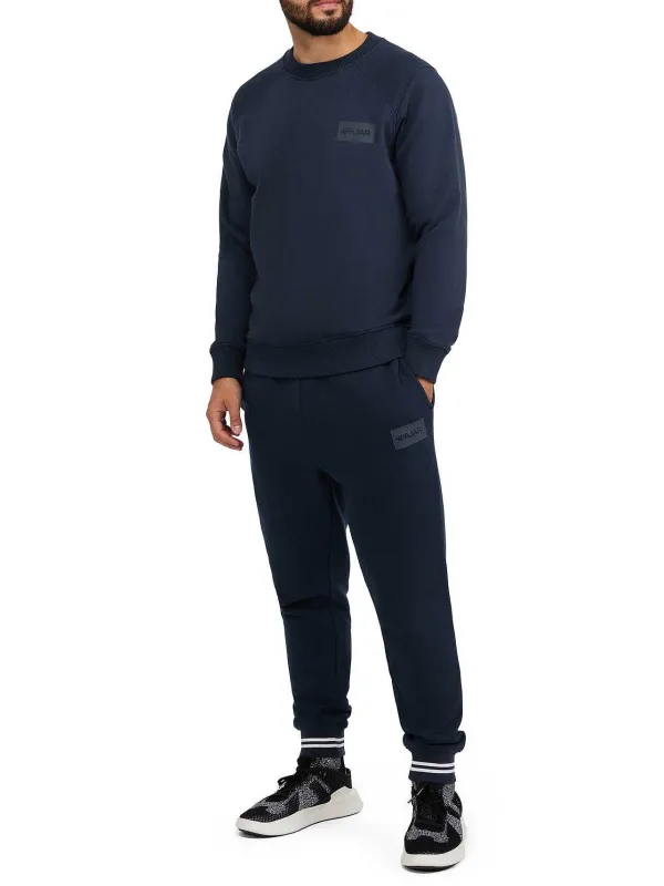 Pajar Tops<Bear Men'S Crew Sweatshirt Navy