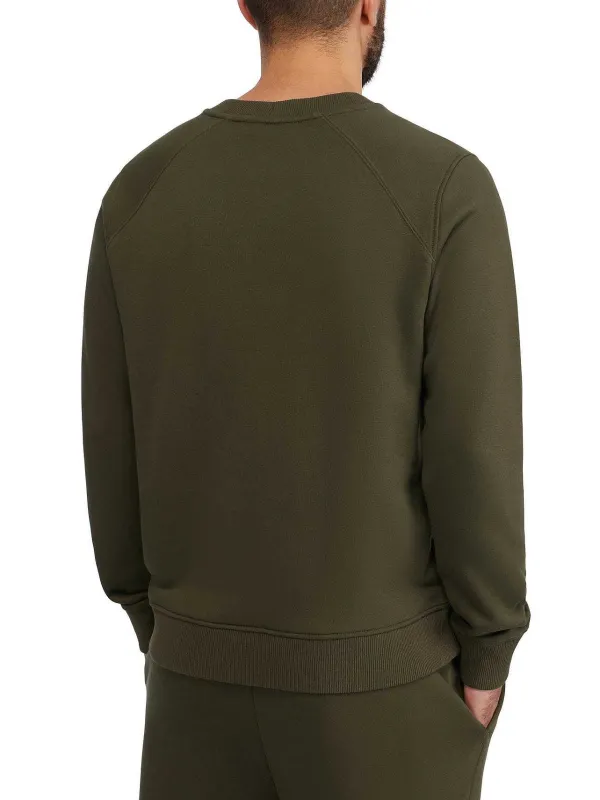 Pajar Tops<Bear Men'S Crew Sweatshirt Military