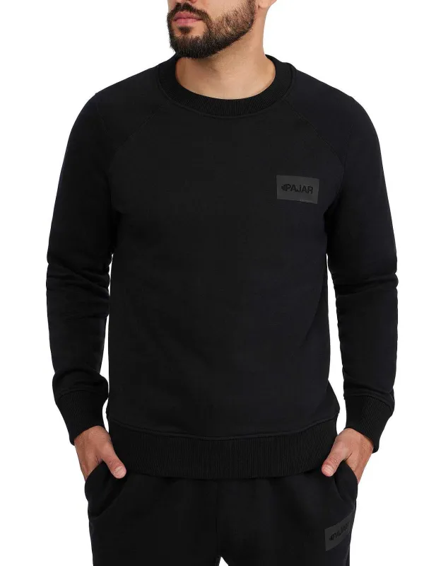 Pajar Tops<Bear Men'S Crew Sweatshirt Black