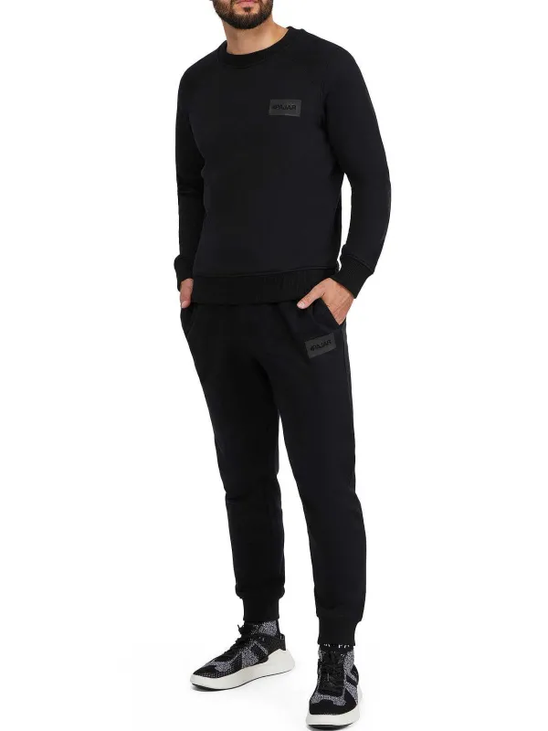 Pajar Tops<Bear Men'S Crew Sweatshirt Black