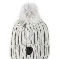 Pajar Hats And Headwear<Becca Women'S Knitted Hat With Pompom Grey