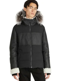 Pajar Puffers<Bergen Men'S Luxury Shearling Puffer Black