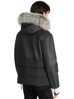 Pajar Puffers<Bergen Men'S Luxury Shearling Puffer Black