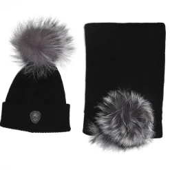 Pajar Fall/Winter<Blaze Hat & Scarf Set Black