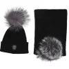 Pajar Scarves<Blaze Hat & Scarf Set Black