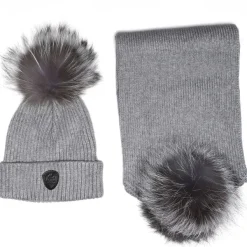 Pajar Hats And Headwear<Blaze Hat & Scarf Set Light Grey