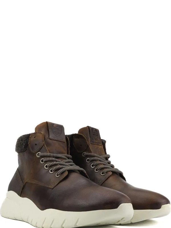 Pajar Sneakers<Calleon Men'S Sneaker Cognac/Ebony