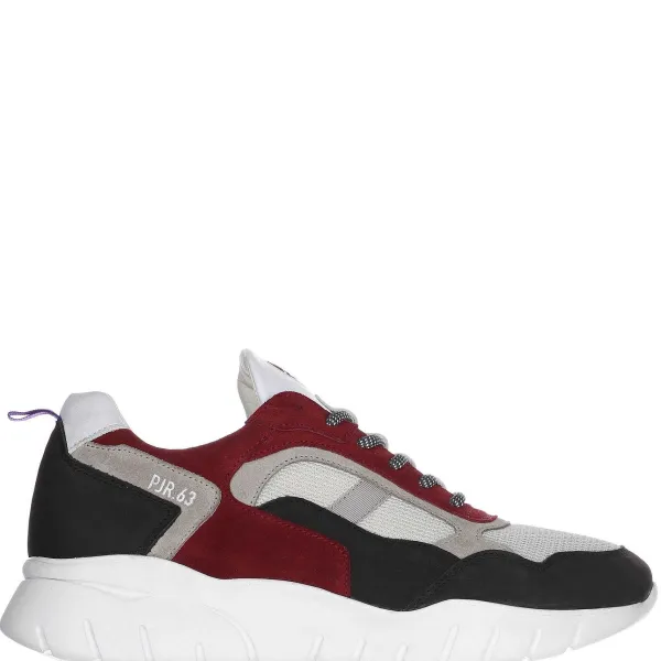 Pajar Sneakers<Cam Men'S Sneaker Black/Bordeaux