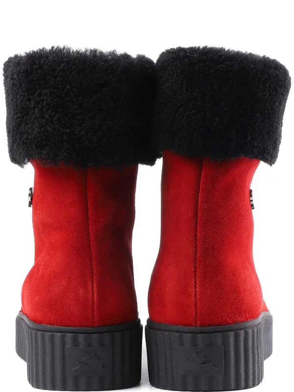 Pajar Heritage Canada Collection<Cecilia Women'S Heritage Boot Red/Black