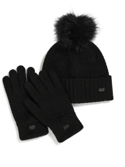 Pajar Gloves And Mitts<Celia Women'S Hat And Glove Set Black