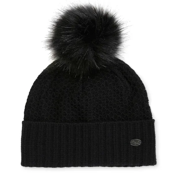 Pajar Hats And Headwear<Celia Women'S Waffle Knit Hat Black