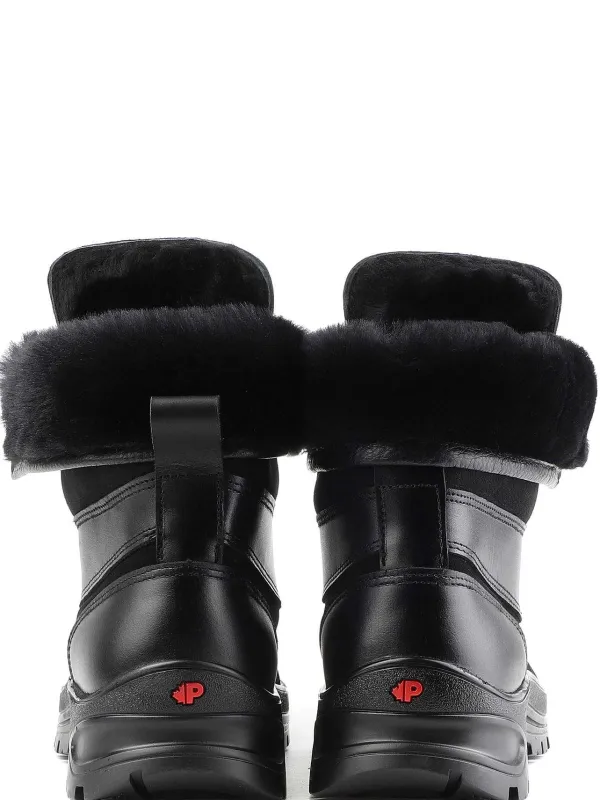 Pajar Ice Gripper<Clermont G Men'S Heritage Boot W/ Ice Grippers Black