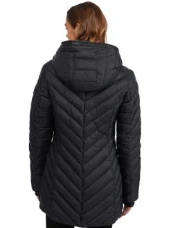Pajar Fall/Winter<Cypress Women'S Featherless Puffer W/ Faux Fur Black