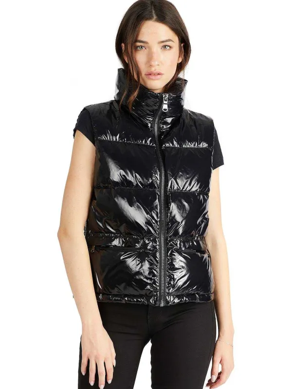 Pajar Fall/Winter<Danique Women'S Luxury 3-In-1 Mixed-Media Puffer Black