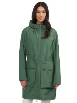 Pajar Rain Jackets<Dew Women'S Long Raincoat Olive