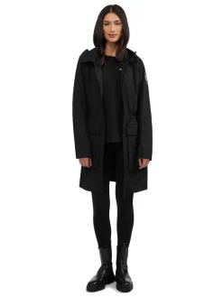 Pajar Rain Jackets<Dew Women'S Long Raincoat Black