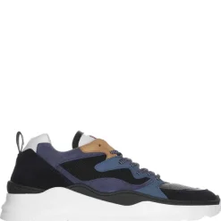 Pajar Sneakers<Dezer Men'S Sneaker Black/Blue/Dark Teal