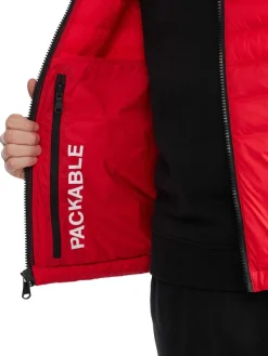 Pajar Vests<Drew Men'S Lightweight Puffer Vest Current Red