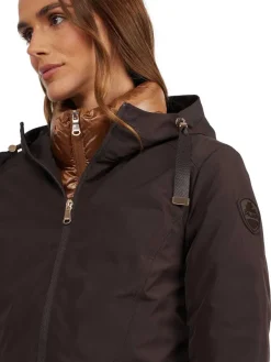 Pajar Fall/Winter<Elara Women'S 3-In-1 Lightweight Jacket Dark Oak