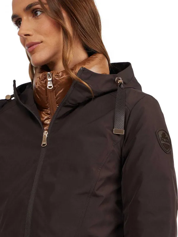 Pajar Fall/Winter<Elara Women'S 3-In-1 Lightweight Jacket Dark Oak