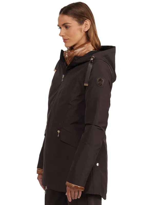 Pajar Puffers<Elara Women'S 3-In-1 Lightweight Jacket Dark Oak