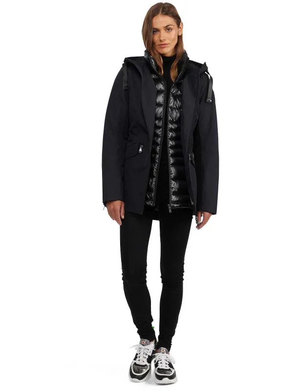 Pajar Lightweight<Elara Women'S 3-In-1 Lightweight Jacket Black