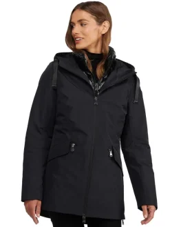 Pajar Puffers<Elara Women'S 3-In-1 Lightweight Jacket Black