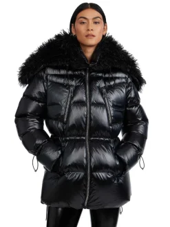 Pajar Fall/Winter<Electra Women'S Boxy Fit Puffer Jacket Black