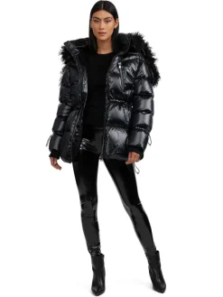 Pajar Fall/Winter<Electra Women'S Boxy Fit Puffer Jacket Black