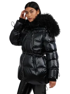 Pajar Puffers<Electra Women'S Boxy Fit Puffer Jacket Black