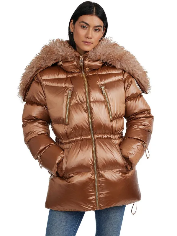 Pajar Puffers<Electra Women'S Boxy Fit Puffer Jacket Copper