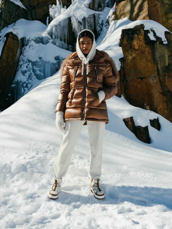 Pajar Puffers<Electra Women'S Boxy Fit Puffer Jacket Copper